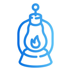 lantern gradient icon