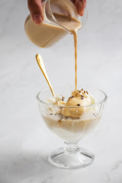 Let's cool down with affogato