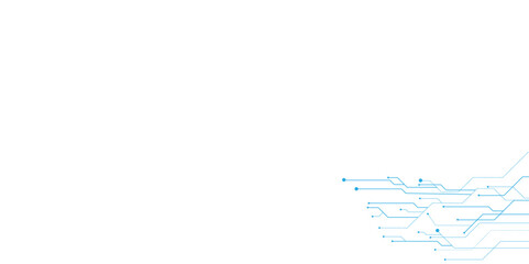 Technology digital circuit board background. Abstract background electronic print circuit dot and line.