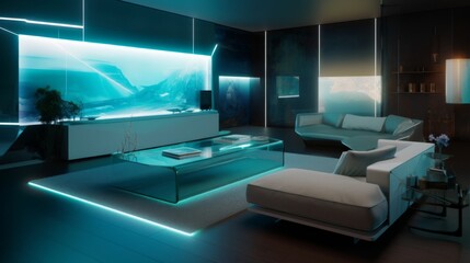 Futuristic Haven of Privacy