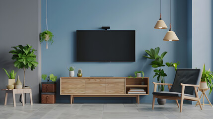 Simple and Clean Living Room 