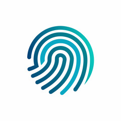 Modern Digital Touch Finger Logo Design vector art, Usable for Business and Technology Company.