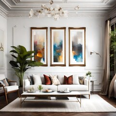 Fototapeta premium living room interior