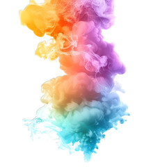 colorful smoke