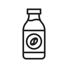 Coffee bottle Icon vector image. Suitable for mobile apps, web apps and print media