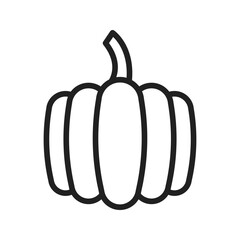 Pumpkin Icon vector image. Suitable for mobile apps, web apps and print media