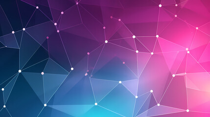 Obraz premium Modern scientific background with hexagons lines vector image