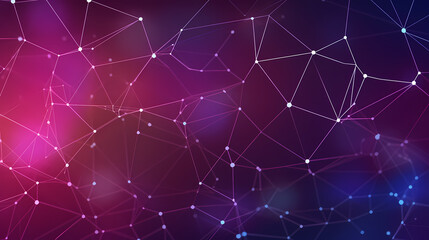 Fototapeta premium Modern scientific background with hexagons lines vector image