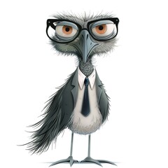 Fototapeta premium Emus Preppy