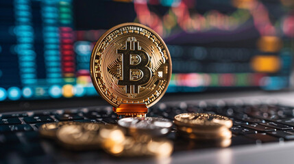 Business consultant advising on cryptocurrency market strategies
