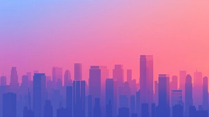 Fototapeta premium Visually stunning architectural background featuring a blend of colorful and aesthetically pleasing designs, perfect for enhancing the visual appeal of online meetings and video call wallpapers.