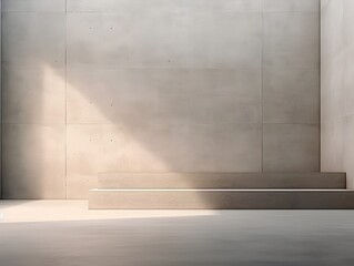 Elegant Concrete Architecture Design Backdrop for Minimalist Interior Spaces