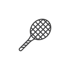 Racquet icons. Tennis racket vector symbol. Bat tennis championship match vector.