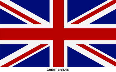 Flag of GREAT BRITAIN, GREAT BRITAIN national flag