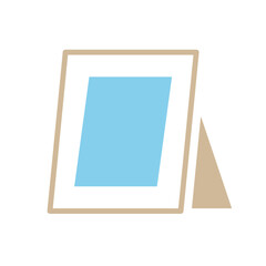 Fototapeta premium mirror icon vector design template simple and clean