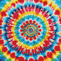 Tie Dye Art Abstract Background