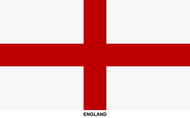 Obraz premium Flag of ENGLAND, ENGLAND national flag