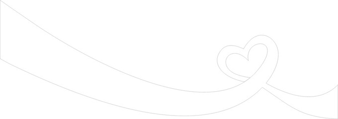 White heart shape 64