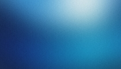 Abstract blue gradient background with visible grain texture, suitable for various designs