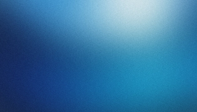 Abstract blue gradient background with visible grain texture, suitable for various designs