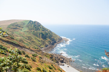 Gulf of Biscay view from cape Villano, Spain