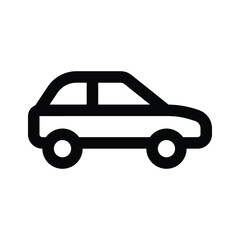 Icon of car in editable design style, pixel perfect vector
