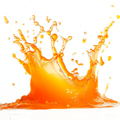 orange juice splash