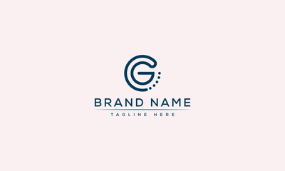 Logo design letter G . Elegant modern. Vector template.