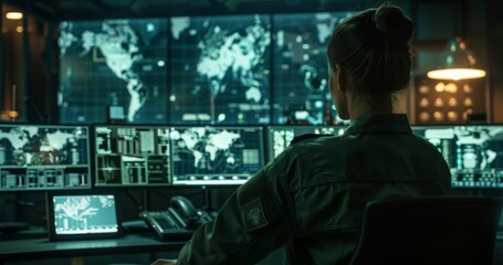 The military command center