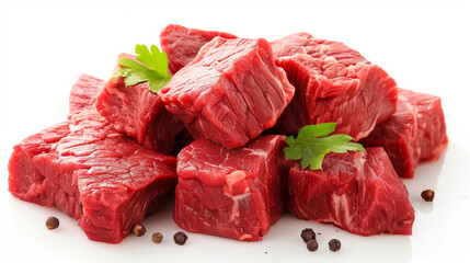 Juicy roasted beef slices garnished with fresh rosemary and colorful peppercorns.