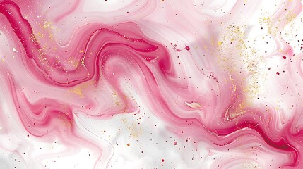 solid white background with color swirl