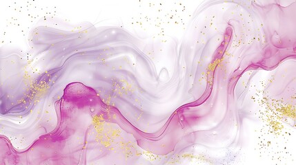 purple color swirl on a solid white background