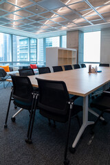 Business meeting room or Board room interiors.	