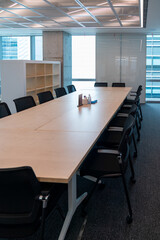 Business meeting room or Board room interiors.	