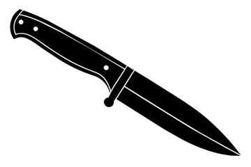 knife vector silhouette illustration