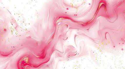 Fototapeta premium solid white background pink swirl