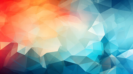 Abstract Colorful Polygonal Pattern, Vibrant and Dynamic Design Perfect for Modern and Artistic Projects