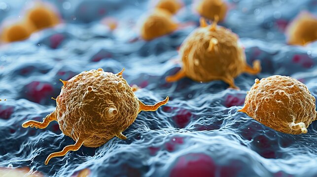 t cells or cancer cells