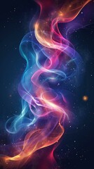 Celestial Nebula: A Vibrant Tapestry in Space