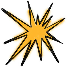 spray drips graffiti element star shape