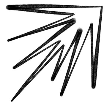 spray drips graffiti element star shape