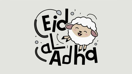 Eid Mubarek islamic greeting card poster