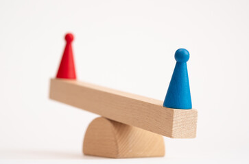 The struggle for leadership, the search for compromise, the personification of competition