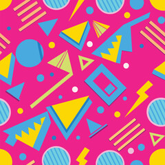 Abstract colorful patterns.