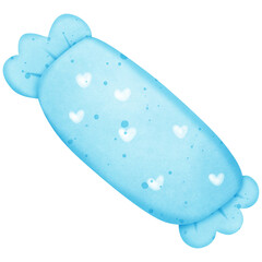 A cute pillow. Good night, sweet dreams