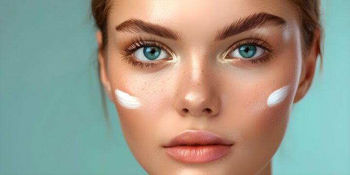 Exploring the process of cosmetic enhancements for a womans facial aesthetics. Concept Cosmetic Procedures, Facial Enhancements, Aesthetic Treatments, Beauty Transformations, Women's Self-Care