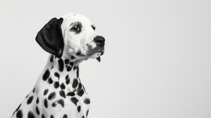 The Dalmatian Puppy Portrait