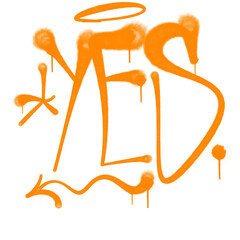 spray tag letter street graffiti style