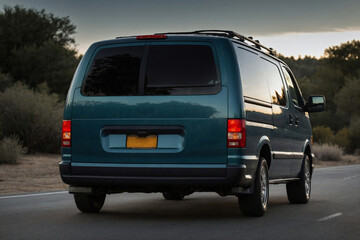 An image of VAN rear view