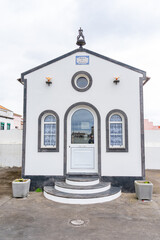 front facade of chapel, hermitage, church in honor of the empire of the 2005 festival. São...